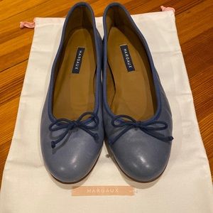 Margaux The Demi Cerulean Blue Ballet Flats 8W